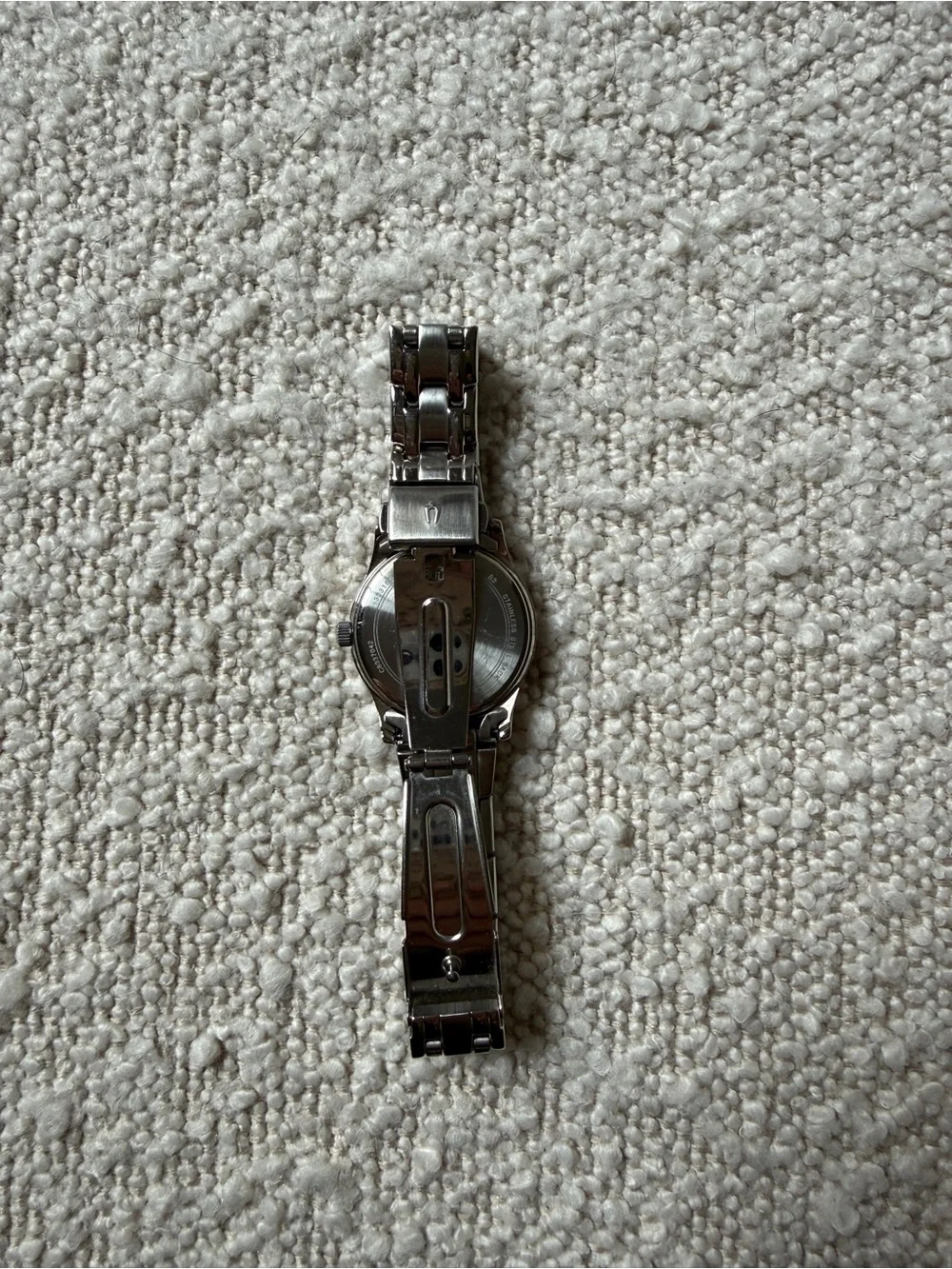 Bulova silver women’s watch